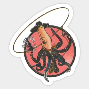 The Eight-Gun Squid - GA Sticker